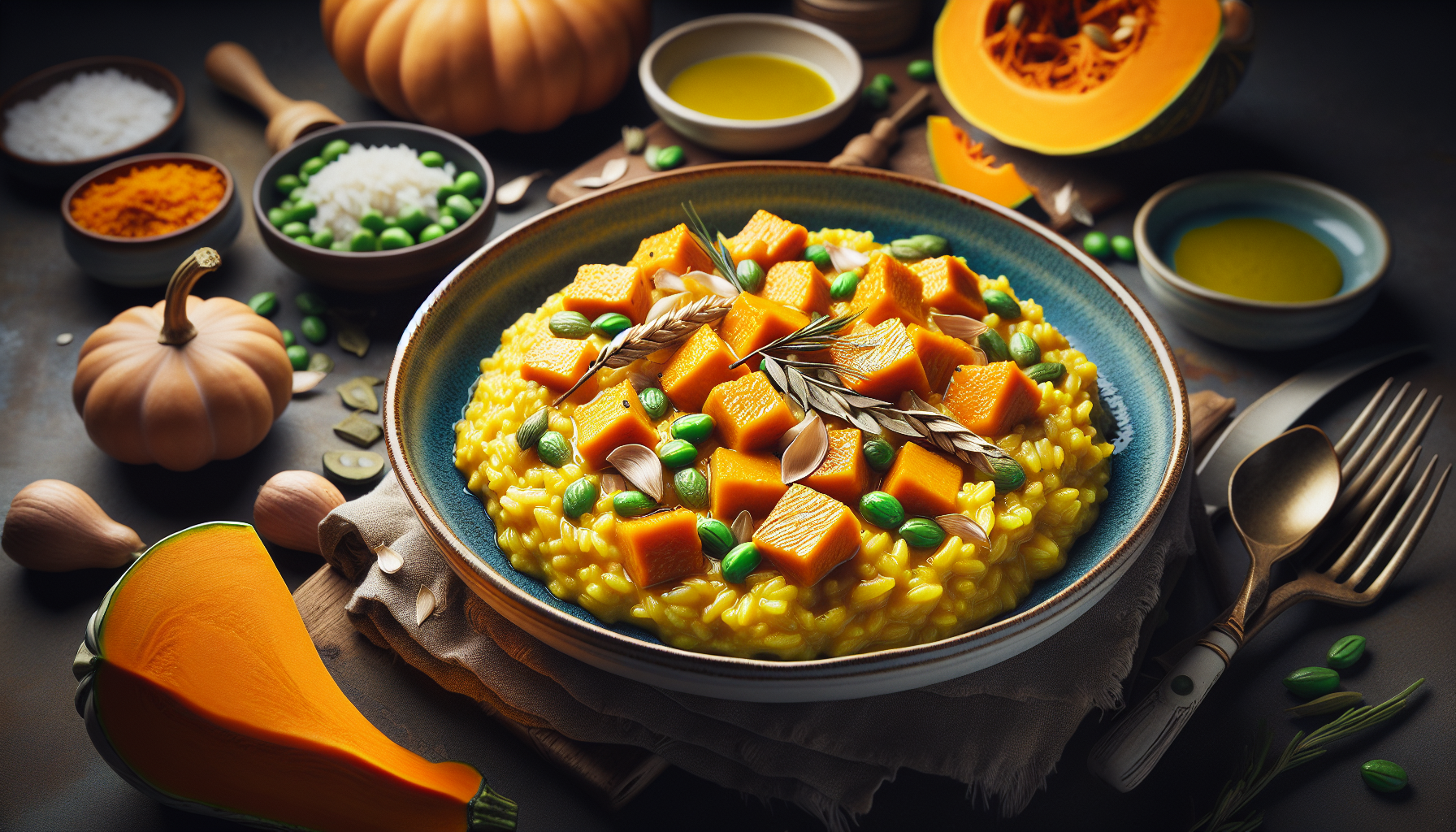 risotto con la zucca